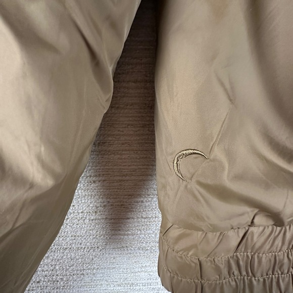 Zyia Med Reversible Camel Sierra Fleece Lined Jacket Retro 80's 90's Active Warm - Picture 5 of 14